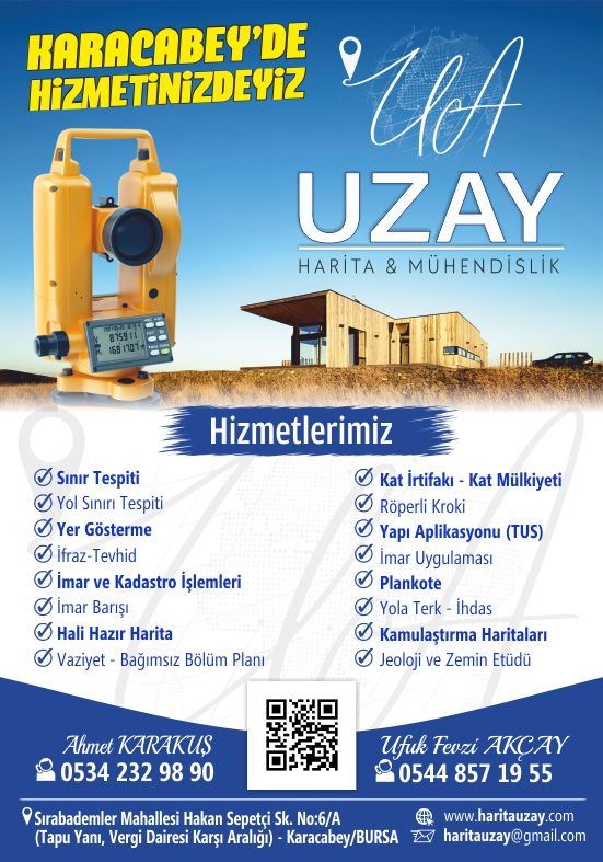 Karacabeyde Hizmetinizdeyiz